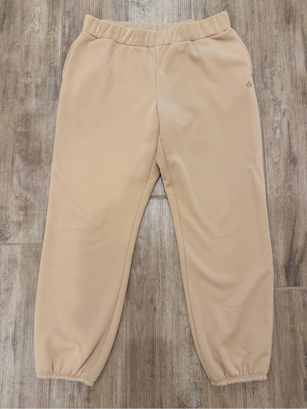 Juicy Couture Women’s Beige Fleece Jogger Sweatpants XXL